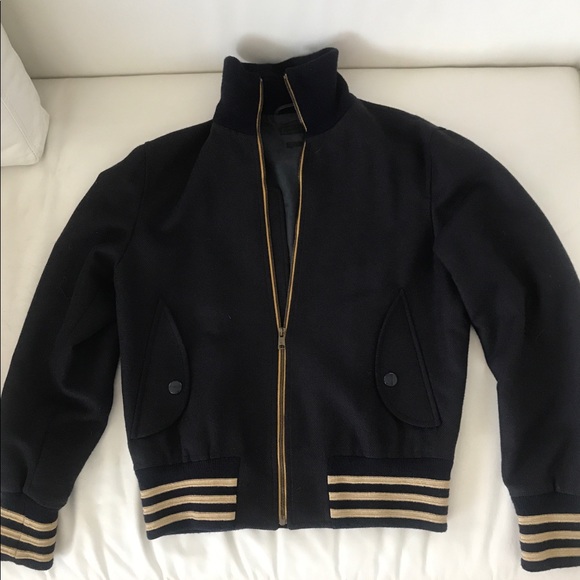 Alexander McQueen Other - Alexander McQueen Wool & Cashmere Bomber Jacket